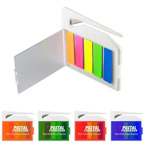 Promotional Letter Opener With Sticky Note Flags WAUCUST9FLAGS Promotional Letter Opener With Sticky Note Flags WAUCUST9FLAGS